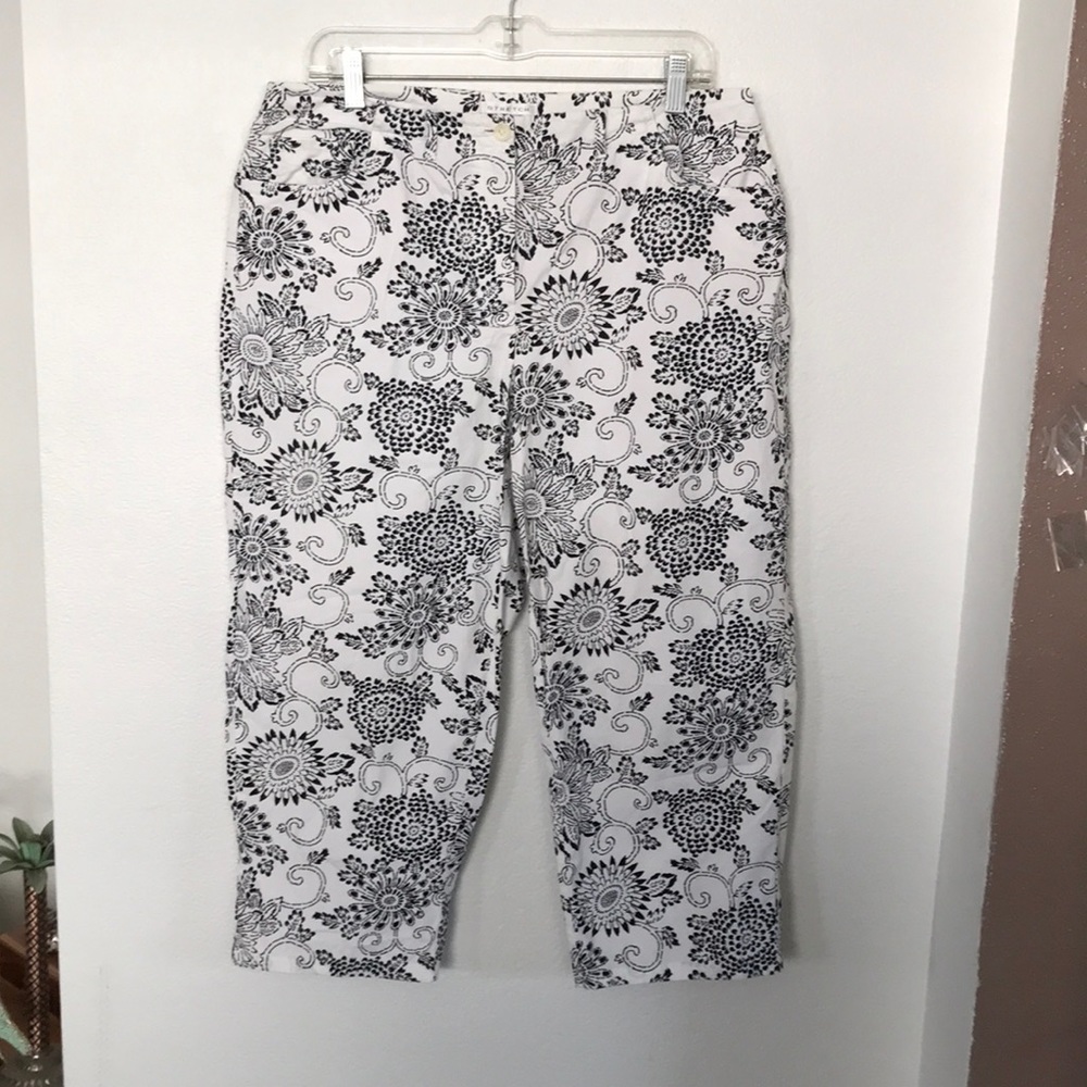 LIZ CLAIBORNE VILLAGER ANKLE LENGTH PANTS SIZE 14 NWOT EXCELLENT CONDITION!